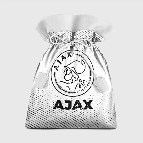 Подарочный мешок Ajax с потертостями на светлом фоне / 3D-принт – фото 1
