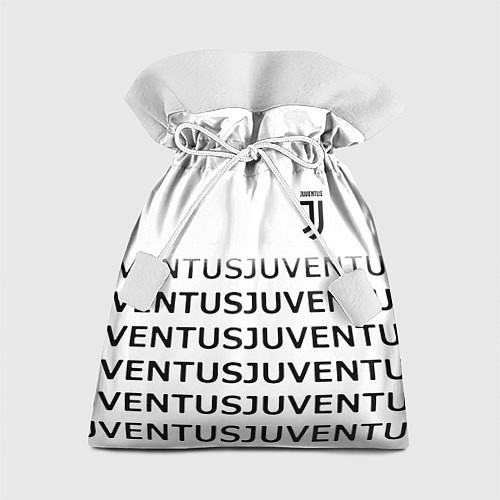 Подарочный мешок Ювентус лого паттерн спорт / 3D-принт – фото 1