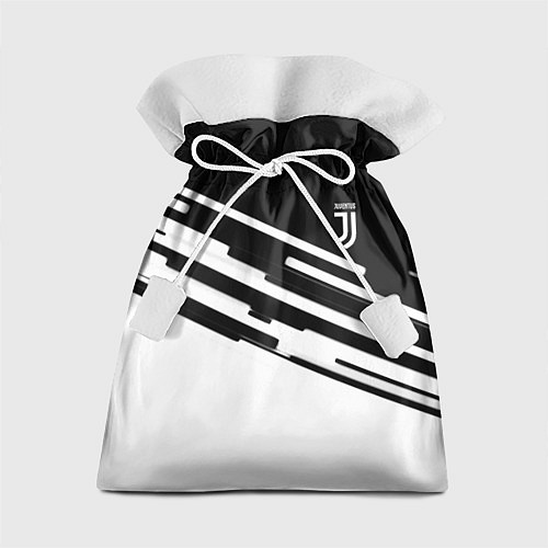 Подарочный мешок Ювентус спорт текстура / 3D-принт – фото 1
