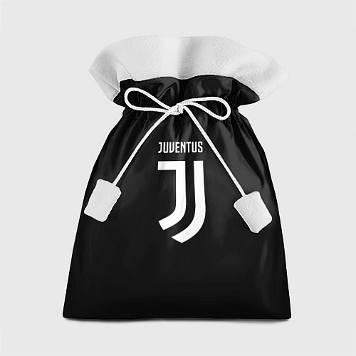 Подарочный мешок Juventus sport fc белое лого / 3D-принт – фото 1