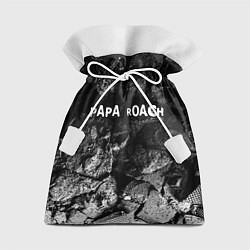Мешок для подарков Papa Roach black graphite, цвет: 3D-принт