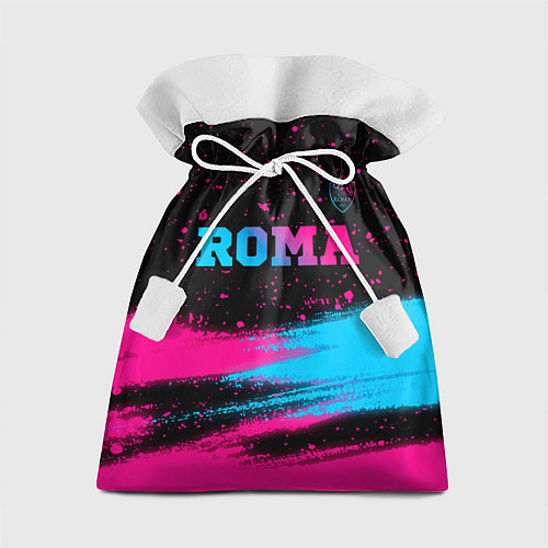 Подарочный мешок Roma - neon gradient посередине / 3D-принт – фото 1