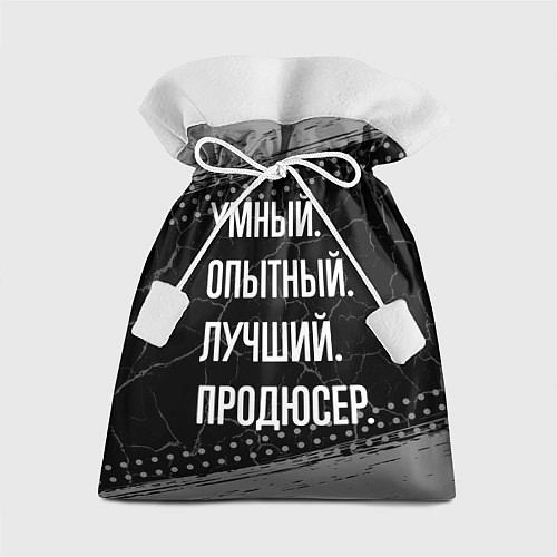 Подарочный мешок Умный опытный лучший: продюсер / 3D-принт – фото 1