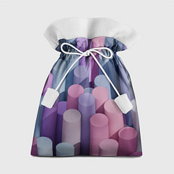 Мешок для подарков Цветные цилиндры, цвет: 3D-принт
