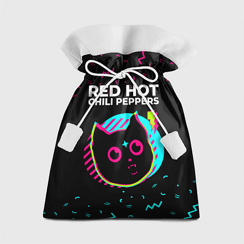 Подарочный мешок Red Hot Chili Peppers - rock star cat / 3D-принт – фото 1