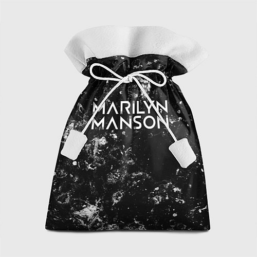 Подарочный мешок Marilyn Manson black ice / 3D-принт – фото 1