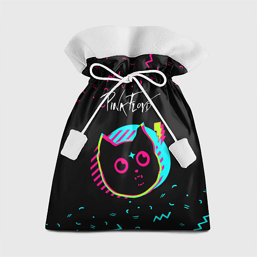 Подарочный мешок Pink Floyd - rock star cat / 3D-принт – фото 1