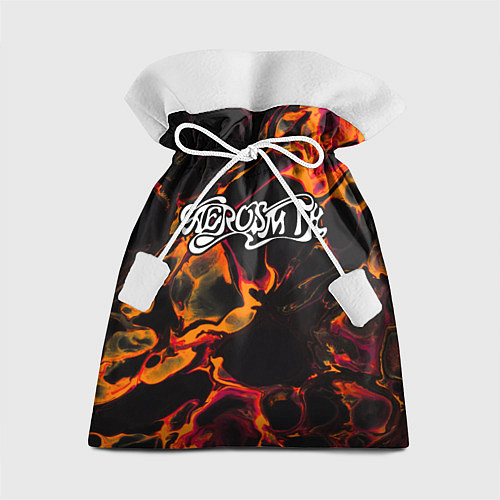 Подарочный мешок Aerosmith red lava / 3D-принт – фото 1