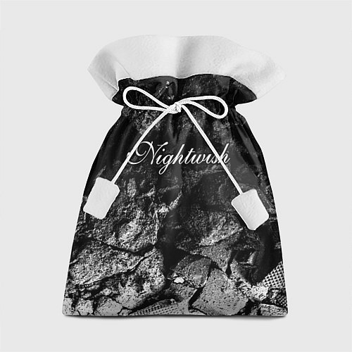 Подарочный мешок Nightwish black graphite / 3D-принт – фото 1