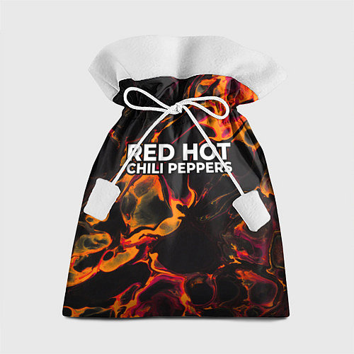 Подарочный мешок Red Hot Chili Peppers red lava / 3D-принт – фото 1