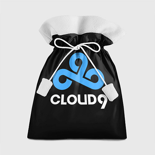 Подарочный мешок Cloud9 - esports logo / 3D-принт – фото 1