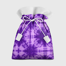 Мешок для подарков Тай дай фиолетовый, цвет: 3D-принт