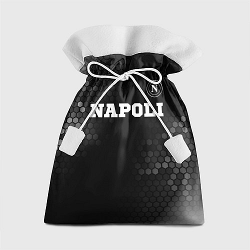 Подарочный мешок Napoli sport на темном фоне посередине / 3D-принт – фото 1