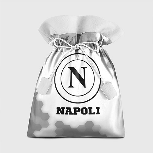 Подарочный мешок Napoli sport на светлом фоне / 3D-принт – фото 1