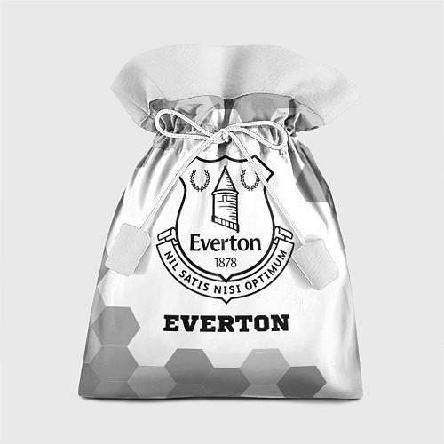 Подарочный мешок Everton sport на светлом фоне / 3D-принт – фото 1