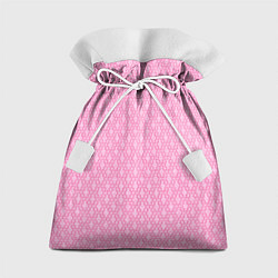 Мешок для подарков Светлый розовый королевский узор, цвет: 3D-принт