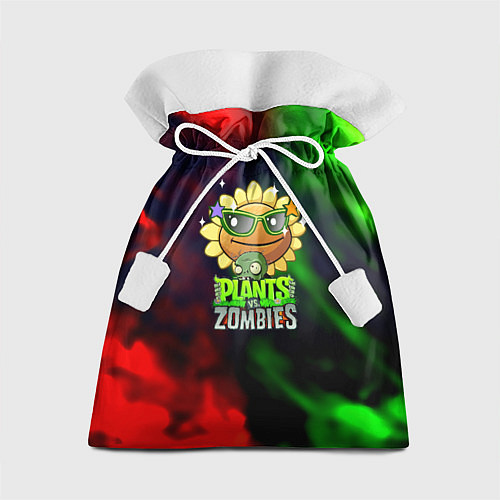 Подарочный мешок Plants vs zombies огненный градиент / 3D-принт – фото 1