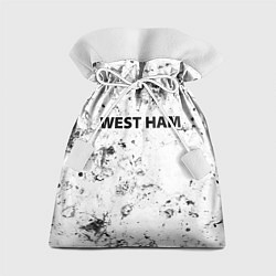 Мешок для подарков West Ham dirty ice, цвет: 3D-принт