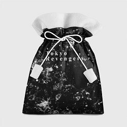 Мешок для подарков Tokyo Revengers black ice, цвет: 3D-принт