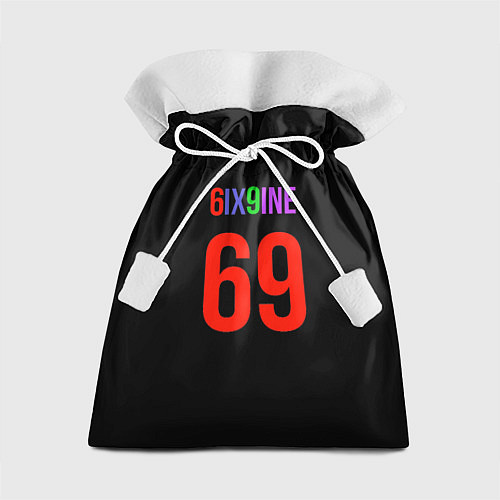 Подарочный мешок 6ix9ine logo / 3D-принт – фото 1