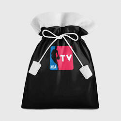 Мешок для подарков NBA tv logo, цвет: 3D-принт