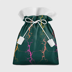 Мешок для подарков Молнии на изумрудном, цвет: 3D-принт