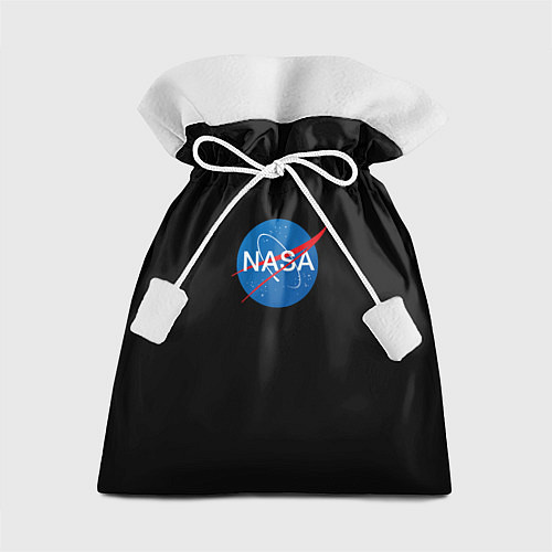 Подарочный мешок Nasa logo space blue / 3D-принт – фото 1