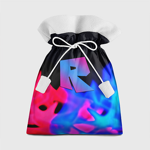 Подарочный мешок Roblox neon flame / 3D-принт – фото 1
