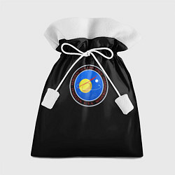 Мешок для подарков NASA космос лого, цвет: 3D-принт