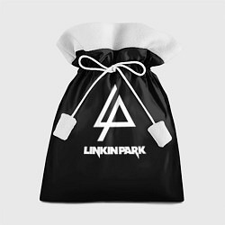 Мешок для подарков Linkin park logo brend music, цвет: 3D-принт