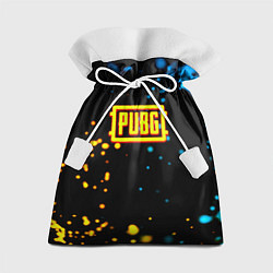 Мешок для подарков PUBG огненное лого, цвет: 3D-принт