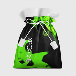 Мешок для подарков Xbox one green flame, цвет: 3D-принт