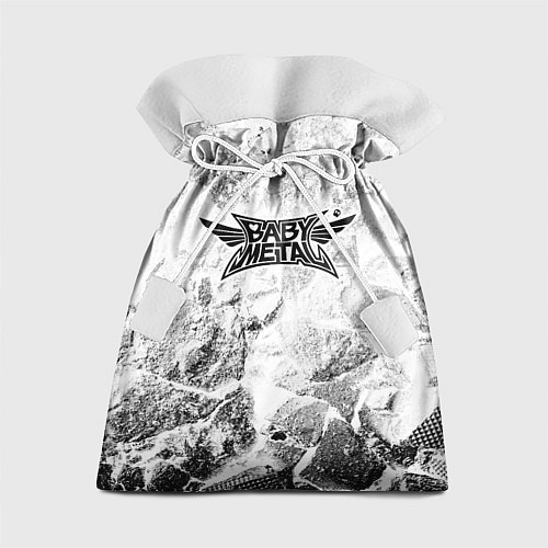 Подарочный мешок Babymetal white graphite / 3D-принт – фото 1