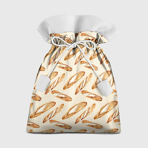 Подарочный мешок The baguette pattern / 3D-принт – фото 1