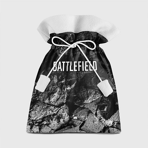 Подарочный мешок Battlefield black graphite / 3D-принт – фото 1