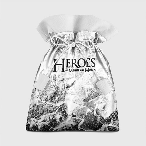 Подарочный мешок Heroes of Might and Magic white graphite / 3D-принт – фото 1