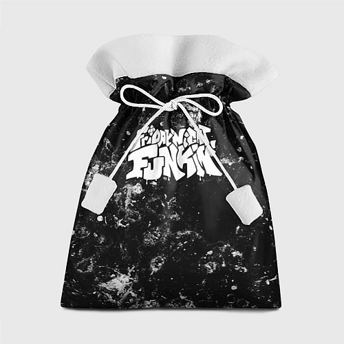 Подарочный мешок Friday Night Funkin black ice / 3D-принт – фото 1