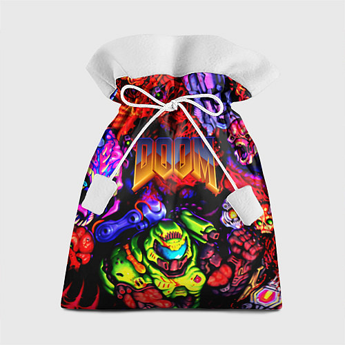 Подарочный мешок Doom game demons / 3D-принт – фото 1