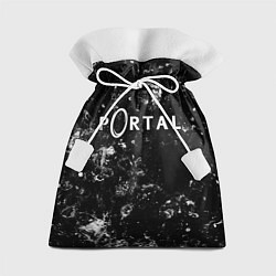 Мешок для подарков Portal black ice, цвет: 3D-принт