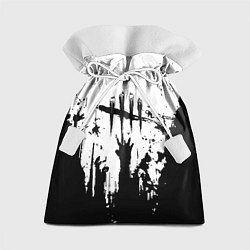 Мешок для подарков Dead by daylight horror краски, цвет: 3D-принт