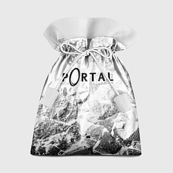 Мешок для подарков Portal white graphite, цвет: 3D-принт