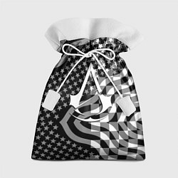 Мешок для подарков Assassins Creed logo game usa, цвет: 3D-принт