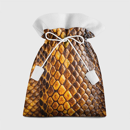 Подарочный мешок Текстурная кожа кобры / 3D-принт – фото 1