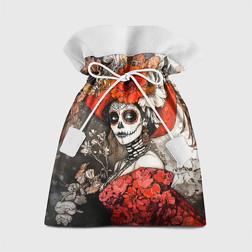 Подарочный мешок Катрина в красном / 3D-принт – фото 1