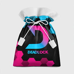 Мешок для подарков Deadlock - neon gradient, цвет: 3D-принт