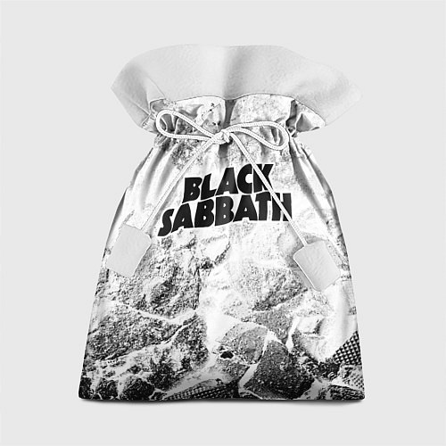 Подарочный мешок Black Sabbath white graphite / 3D-принт – фото 1