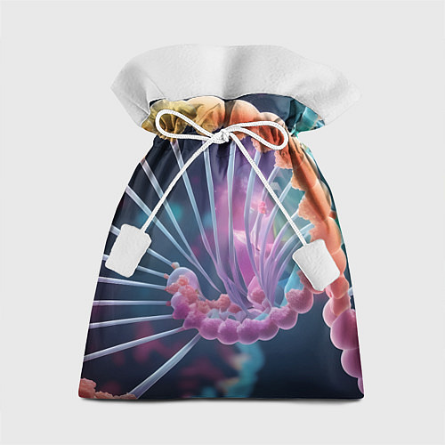 Подарочный мешок ДНК абстракция / 3D-принт – фото 1