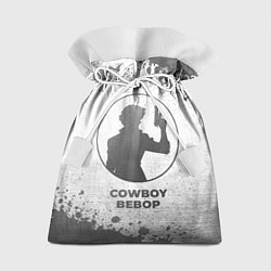 Мешок для подарков Cowboy Bebop - white gradient, цвет: 3D-принт