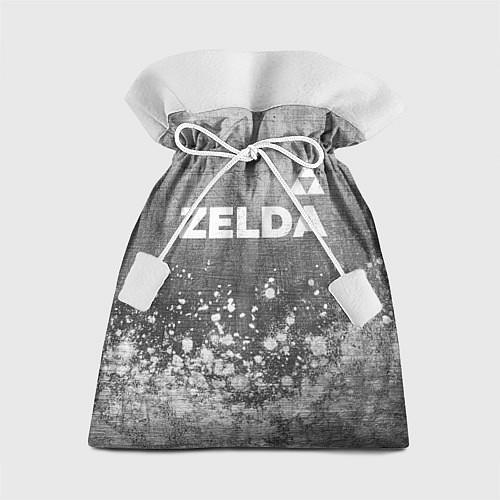 Подарочный мешок Zelda - grey gradient посередине / 3D-принт – фото 1