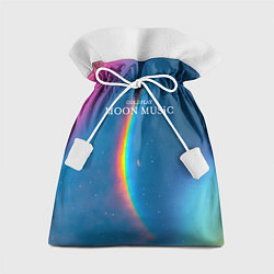 Мешок для подарков Moon music Coldplay, цвет: 3D-принт
